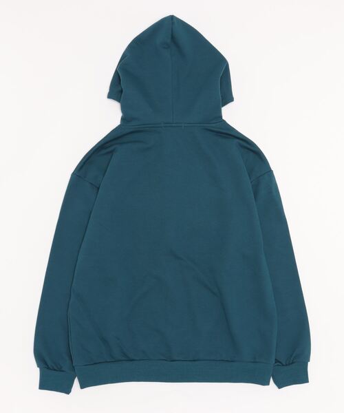 SITRY（シトリー）の「Big silhouette full zip sweat hoodie / ビッグシルエット フルジップ スウェット フーディ/パーカー（パーカー・メンズ・杢グレー/ブラウン/ブラック/グレイッシュブルー・L/M）」の5枚目の写真