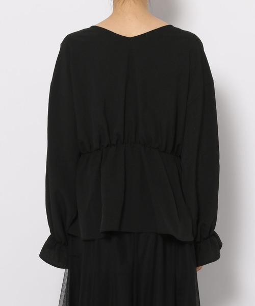 LOWRYS FARM（ローリーズファーム）の「カシュクールブラウスロング