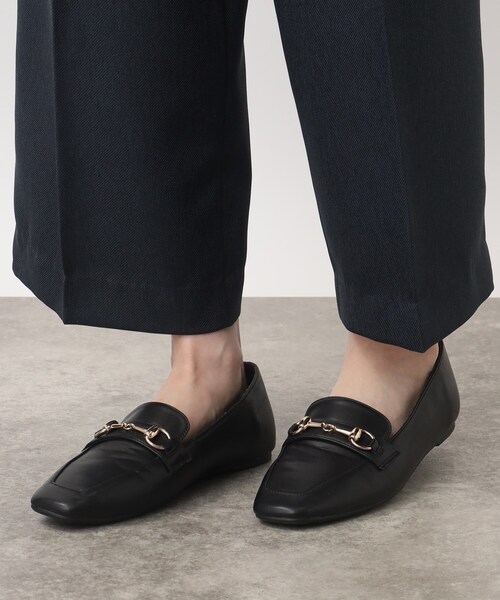 grove（グローブ）の「◆【柔らかい仕立て!足に優しい】人間工学 シンプルローファー（その他シューズ・レディース・ブラック・40/35/45/30）」の4枚目の写真