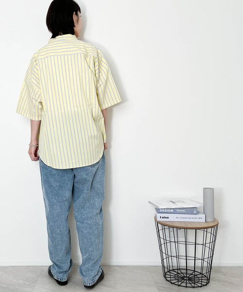 Anytime Songs（エニータイムソングス）の「12オンス ワイドテーパード 5ポケット デニムパンツ（デニムパンツ・メンズ・ブラック系その他2/ブルー系その他2/ブラック系その他/インディゴブルー/ブルー系その他・X-LARGE/MEDIUM/LARGE）」の16枚目の写真