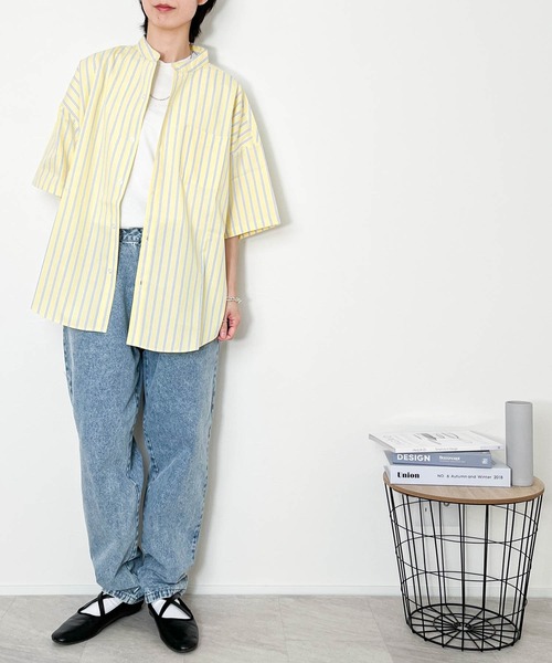 Anytime Songs（エニータイムソングス）の「12オンス ワイドテーパード 5ポケット デニムパンツ（デニムパンツ・メンズ・ブラック系その他2/ブルー系その他2/ブラック系その他/インディゴブルー/ブルー系その他・X-LARGE/MEDIUM/LARGE）」の18枚目の写真