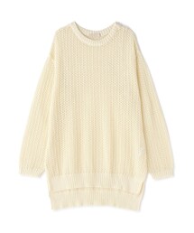 FREE'S MART | ◆メッシュチュニックニット(ニット/セーター)