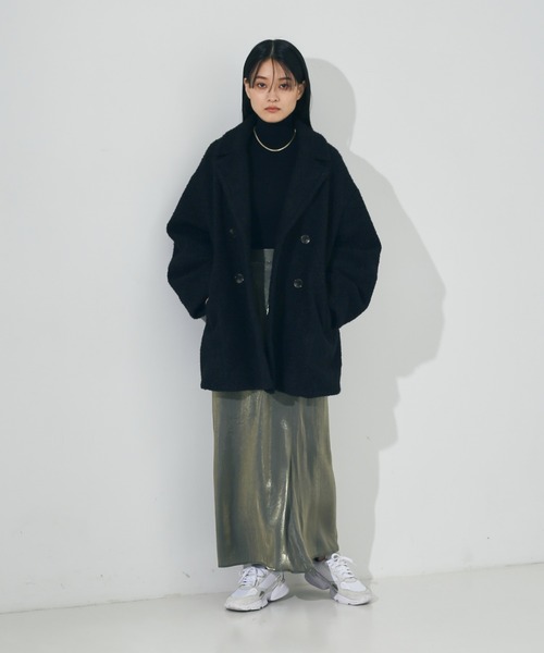 NOMINE(ノミネ)の「【セットアップ対応】スパークシャンブレーマーメイドスカート(スカート・レディース・チャコールグレー/グレー/グリーン/ダークオレンジ・S/M)」の20枚目の写真