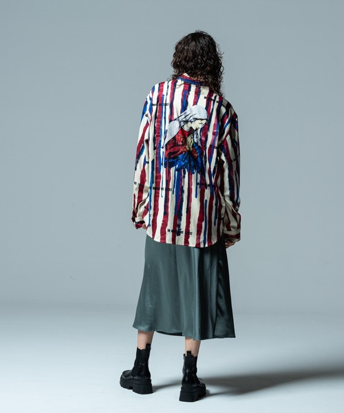 glamb（グラム）の「Mary Stripe SH / メリーストライプシャツ