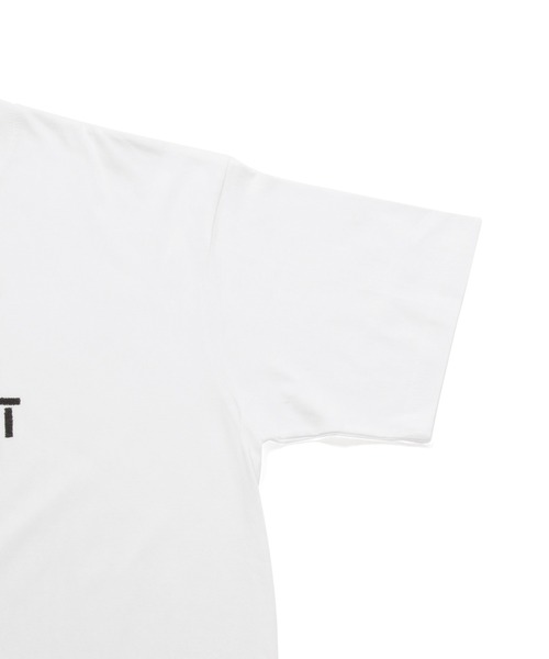 POET MEETS DUBWISE（ポエットミーツダブワイズ）の「【POET MEETS DUBWISE/ポエトミーツダブワイズ】 Quiet T-shirt クワイエットTシャツ（Tシャツ/カットソー・メンズ・ブラック/ホワイト/ライトグレー・M/XL/L）」の9枚目の写真