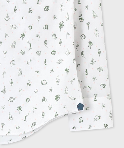 【高級ライン】希少 ポールスミスコレクション ビーチポルカディッツィーシャツ Paul Smith COLLECTION（ポールスミスコレクション）の「ビーチ