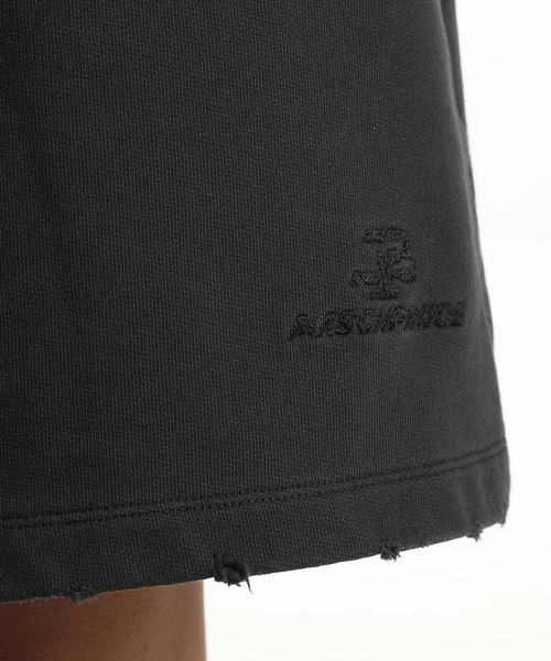 MASONPRINCE(メイソンプリンス)の「ウエストゴム シンプルロゴ スウェットショーツ DK3052【MASONPRINCE】(スウェットパンツ・メンズ・ダークグレー/ホワイト/グリーン・S/L/M)」の18枚目の写真