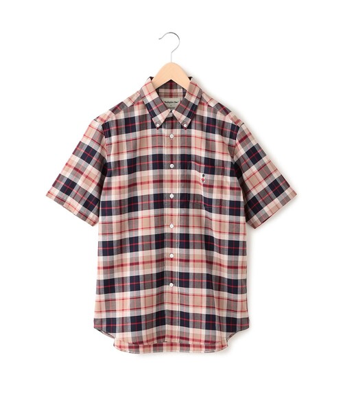 マッキントッシュフィロソフィー バッキンガムベア ハウスチェック 半袖シャツ マッキントッシュフィロソフィー バッキンガムベア ハウス