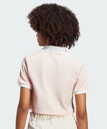 adidas（アディダス）の「クロップポロシャツ / アディダス