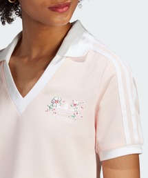 adidas originalsトップス クロップポロシャツ ショート丈 adidas originalsトップス クロップポロシャツ ショート丈