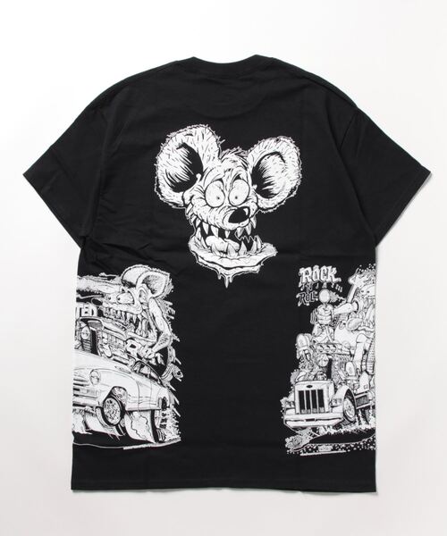 RAT FINK(ラットフィンク)の「【W】【it】【UT19】RAT FINK S/S TEE(Tシャツ/カットソー・レディース・ブラック/ホワイト・LARGE/MEDIUM)」の3枚目の写真