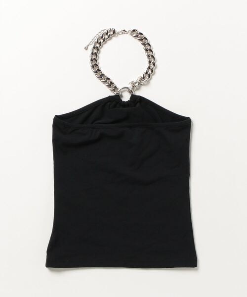 セール】WRINKLE JERSEY HOLTER NECK TOP（Tシャツ/カットソー