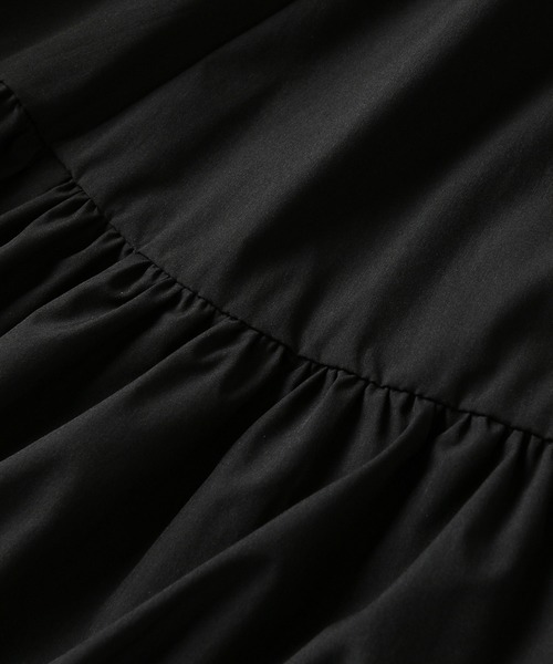 ADAM ET ROPE'(アダムエロペ)の「【WEB限定】タックティアードスカート(スカート・レディース・ブラック/ネイビー/オフホワイト・FREE)」の21枚目の写真