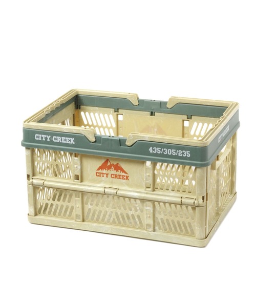 CITY CREEK】コンテナバスケットL/幅44cm（収納グッズ）｜niko