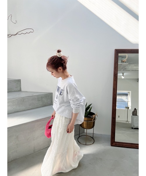 jumelle ビンテージレーススカート JUMELLE（ジュメロ）の「レースシャーリングスカート（スカート）」 - WEAR