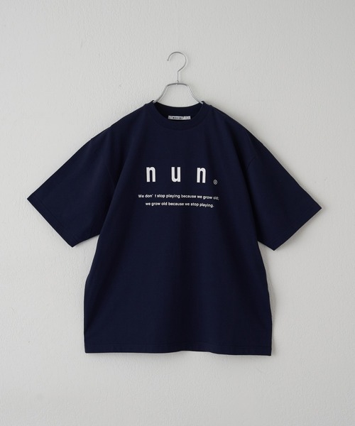 COLONY 2139（コロニートゥーワンスリーナイン）の「フロントメッセージ半袖T（Tシャツ/カットソー・メンズ・ネイビー/ホワイト/ブラック・MEDIUM/LARGE）」の3枚目の写真