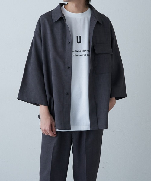 COLONY 2139（コロニートゥーワンスリーナイン）の「フロントメッセージ半袖T（Tシャツ/カットソー・メンズ・ネイビー/ホワイト/ブラック・MEDIUM/LARGE）」の13枚目の写真