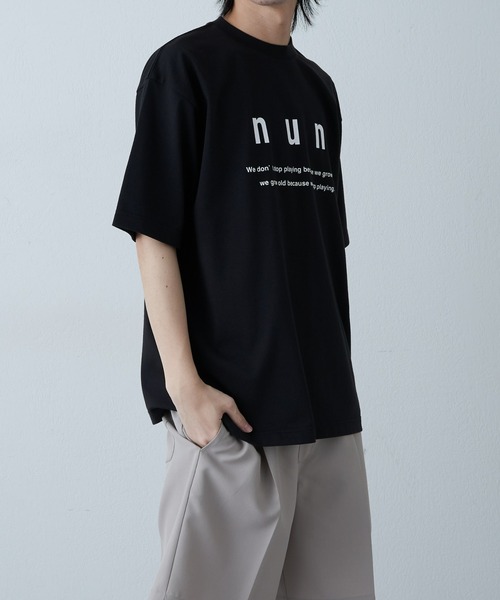 COLONY 2139（コロニートゥーワンスリーナイン）の「フロントメッセージ半袖T（Tシャツ/カットソー・メンズ・ネイビー/ホワイト/ブラック・MEDIUM/LARGE）」の18枚目の写真