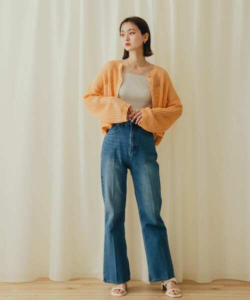 SENSE OF PLACE by URBAN RESEARCH(センスオブプレイスバイアーバンリサーチ)の「カップインアシンメトリーキャミソール(キャミソール・レディース・ライトベージュ/パープル/ベージュ/ブラック・ONE)」の9枚目の写真