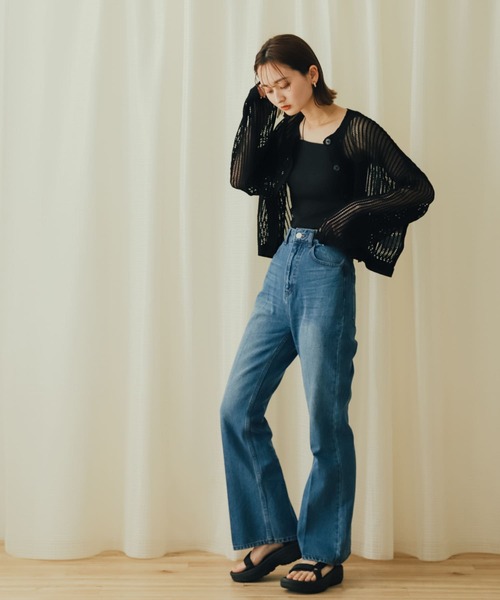 SENSE OF PLACE by URBAN RESEARCH(センスオブプレイスバイアーバンリサーチ)の「カップインアシンメトリーキャミソール(キャミソール・レディース・ライトベージュ/パープル/ベージュ/ブラック・ONE)」の15枚目の写真