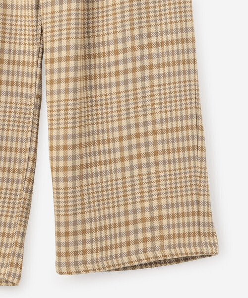 MONITALY（モニタリー）の「MONITALY | ワイドドロップクロッチパンツ チェック MEN（その他パンツ・メンズ・ベージュ系その他・S/M）」の5枚目の写真