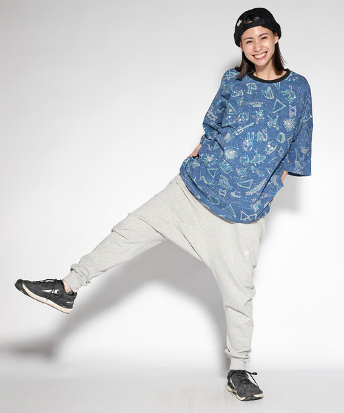 ALDIES(アールディーズ)の「Constellation Big T / コンステレーションビッグT(Tシャツ/カットソー・メンズ・ブルー/ホワイト/イエロー/ネイビー・FREE)」の16枚目の写真