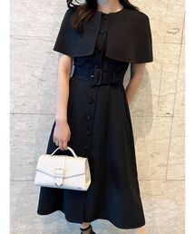 EATME | ケープカラーワンピース(ワンピース)