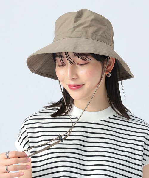 BEAMS HEART(ビームスハート)の「アドベンチャー ハット(ハット・レディース・ベージュ/ブラック/オリーブ/ケリーグリーン/ブラウン系その他4・FREE)」の2枚目の写真