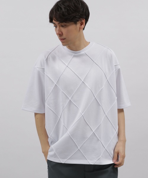 LAKOLE（ラコレ）の「ダイヤピンタックT / 193833（Tシャツ/カットソー