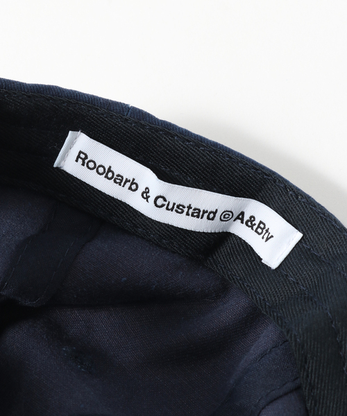 帽子 IDEA X ROOBARB & CUSTARD CUSTARD CAP IDEA BOOKS（アイディアブックス）の「【IDEA/アイデア