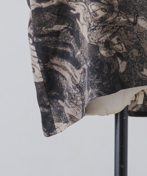 Happy John（ハッピージョン）の「art design open color shirt/アートデザインオープンカラーシャツ（シャツ/ブラウス・レディース・ブルー/グリーン/ブラック・FREE）」の14枚目の写真