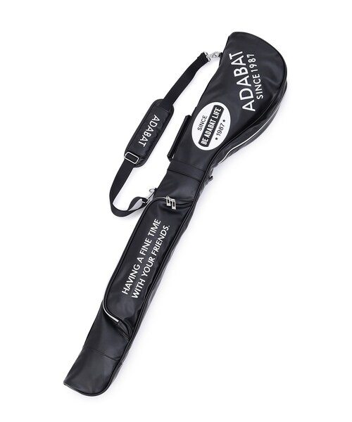 adabat（アダバット）の「ロゴデザイン クラブケース（ゴルフグッズ・メンズ・ブラック/ホワイト・00）」の3枚目の写真