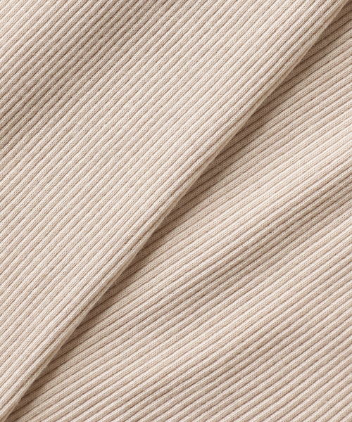 JOURNAL STANDARD relume（ジャーナルスタンダード　レリューム）の「《追加2》オーガニックコットンマルドウテレコタンクトップ（タンクトップ・レディース・ブラック/ベージュ系その他/ホワイト/グレー/ブラウン・FREE）」の6枚目の写真