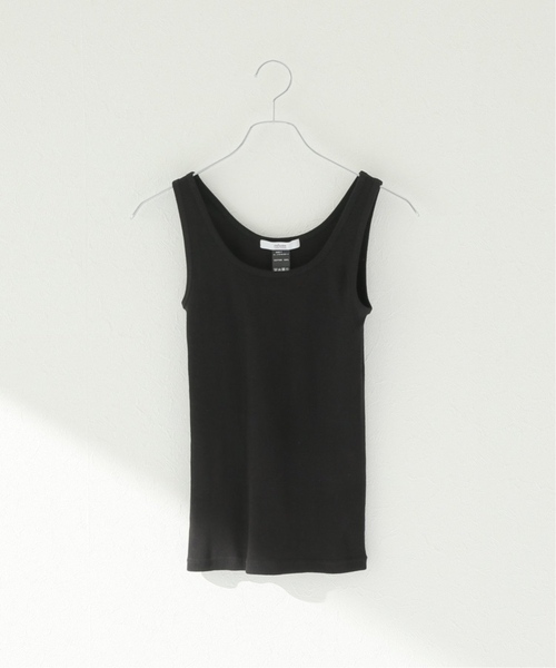 JOURNAL STANDARD relume（ジャーナルスタンダード　レリューム）の「《追加2》オーガニックコットンマルドウテレコタンクトップ（タンクトップ・レディース・ブラック/ベージュ系その他/ホワイト/グレー/ブラウン・FREE）」の7枚目の写真