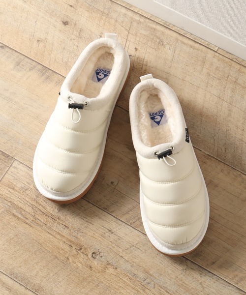 GERRY（ジェリー）の「【GERRY/ジェリー】ワームクロッグ スリッポンシューズ Women（スリッポン・レディース・ネイビー/ブラック/ベージュ/ブラウン/カモフラージュ/オートミール/ライトグレー/ライトブラウン・LL/S/M/L）」の6枚目の写真