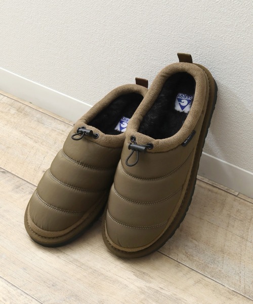 GERRY（ジェリー）の「【GERRY/ジェリー】ワームクロッグ スリッポンシューズ Women（スリッポン・レディース・ネイビー/ブラック/ベージュ/ブラウン/カモフラージュ/オートミール/ライトグレー/ライトブラウン・LL/S/M/L）」の3枚目の写真