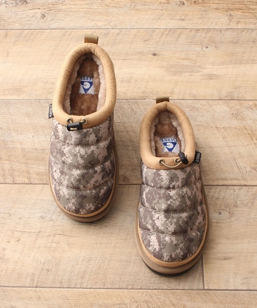 GERRY（ジェリー）の「【GERRY/ジェリー】ワームクロッグ スリッポンシューズ Women（スリッポン・レディース・ネイビー/ブラック/ベージュ/ブラウン/カモフラージュ/オートミール/ライトグレー/ライトブラウン・LL/S/M/L）」の8枚目の写真