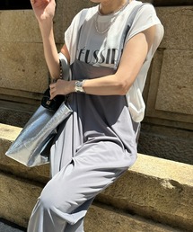 【AgAwd/アガウド】【WEB限定】バックリボンサロペット