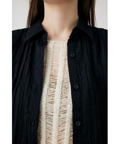 moussy - MOUSSY♡SIDE GATHER H／S シャツ MOUSSY | SIDE GATHER H／S シャツ (シャツ・ブラウス ) |SHEL