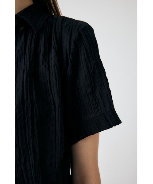 MOUSSY(マウジー)の「SIDE GATHER H/S シャツ(シャツ/ブラウス・レディース・ブラック/ターコイズブルー/オレンジ系その他/アイボリー・FREE)」の20枚目の写真