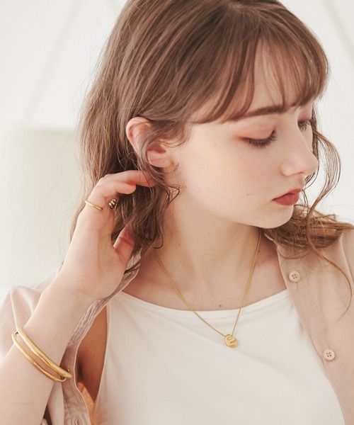 ANGIE（アンジー）の「ウェーブモチーフネックレス（ネックレス・レディース・シルバー系1/シルバー系2/シルバー系3/ゴールド系1/ゴールド系2/ゴールド系3・FREE）」の12枚目の写真