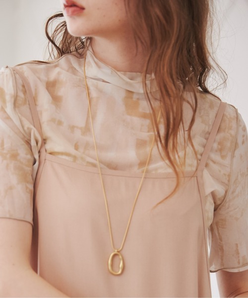 ANGIE（アンジー）の「ウェーブモチーフネックレス（ネックレス・レディース・シルバー系1/シルバー系2/シルバー系3/ゴールド系1/ゴールド系2/ゴールド系3・FREE）」の16枚目の写真