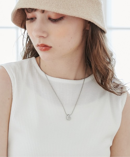 ANGIE（アンジー）の「ウェーブモチーフネックレス（ネックレス・レディース・シルバー系1/シルバー系2/シルバー系3/ゴールド系1/ゴールド系2/ゴールド系3・FREE）」の20枚目の写真