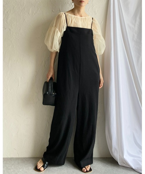 She's Closet(シーズクローゼット)の「ボリュームスリーブリボン半袖チュールシアーレイヤードギャザーブラウス(シャツ/ブラウス・レディース・ブラック/アイボリー/クリーム/グレー系その他/ブラック系その他/ホワイト系その他/ライトグレー/チャコールグレー・FREE)」の22枚目の写真