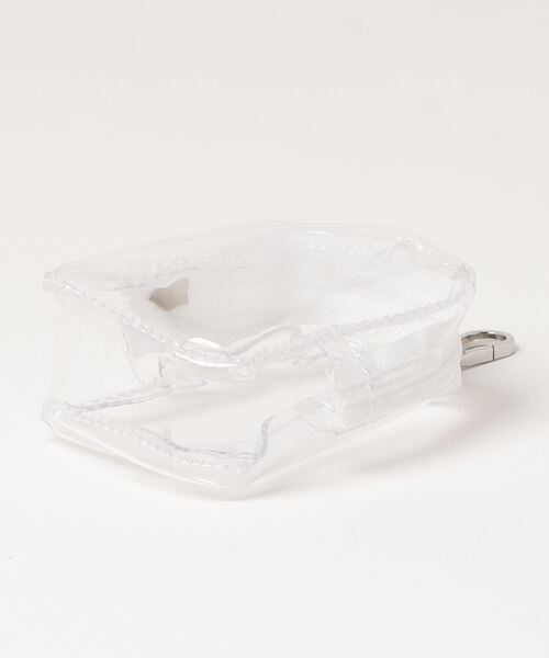 WEGO（ウィゴー）の「WEGO/【一部店限定】立体クリアミニポーチ（ポーチ・レディース・ブラック/イエロー/ブルー/ホワイト/レッド/グリーン系その他/サックスブルー/ライトパープル/ライトピンク・FREE）」の10枚目の写真