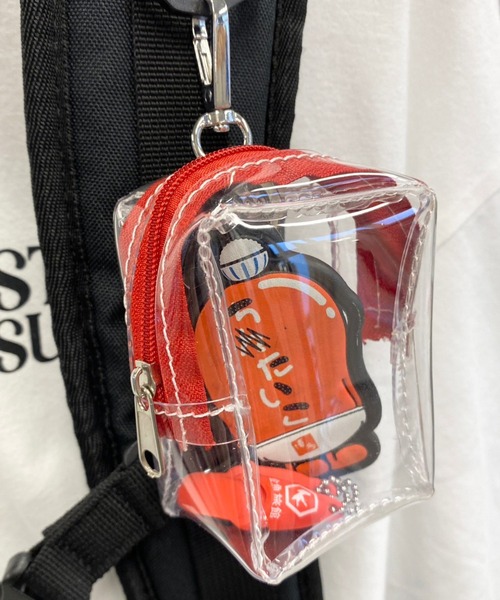 WEGO（ウィゴー）の「WEGO/【一部店限定】立体クリアミニポーチ（ポーチ・レディース・ブラック/イエロー/ブルー/ホワイト/レッド/グリーン系その他/サックスブルー/ライトパープル/ライトピンク・FREE）」の9枚目の写真