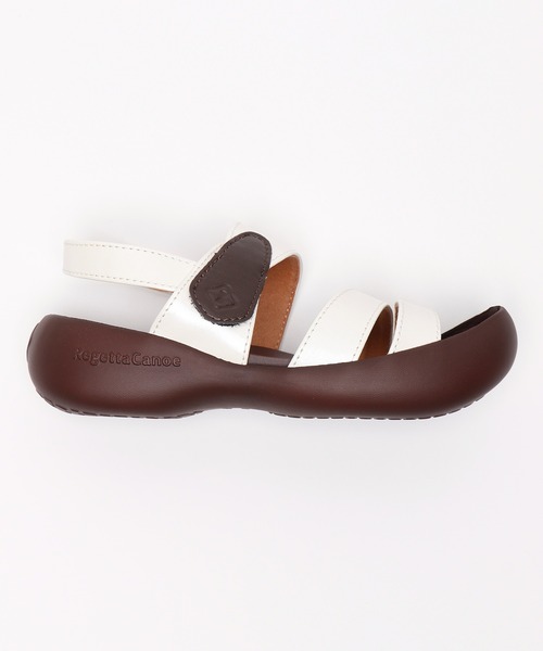 Regetta Canoe（リゲッタカヌー）の「軽量キッズサンダル（サンダル・キッズ・オレンジ系その他/レッド/ネイビー×ホワイト/スカイブルー/コーラルピンク/ホワイト/トリコロール/マスタード・20/21/18/19/22/17/16）」の15枚目の写真