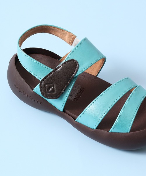 Regetta Canoe（リゲッタカヌー）の「軽量キッズサンダル（サンダル・キッズ・オレンジ系その他/レッド/ネイビー×ホワイト/スカイブルー/コーラルピンク/ホワイト/トリコロール/マスタード・20/21/18/19/22/17/16）」の22枚目の写真