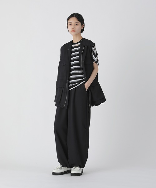 ZUCCa（ズッカ）の「PEオックスドビー/ベスト（ベスト・メンズ・ブラック/カーキ・X-SMALL/M size）」の5枚目の写真
