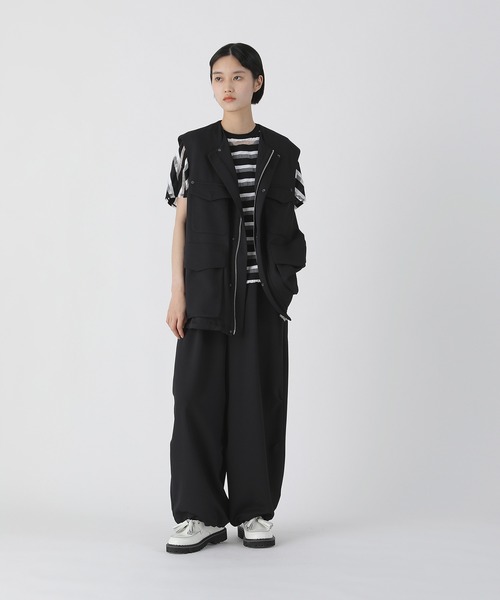 ZUCCa（ズッカ）の「PEオックスドビー/ベスト（ベスト・メンズ・ブラック/カーキ・X-SMALL/M size）」の7枚目の写真